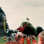 Photo: My high school rugby days, many moons ago