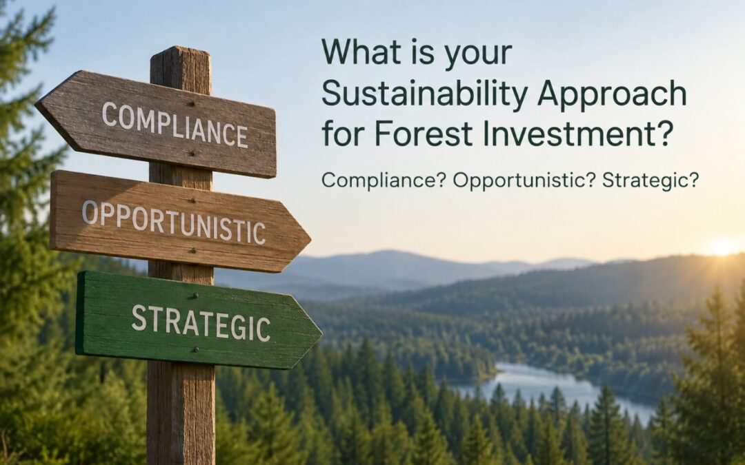 Where Does Sustainability Sit in Your Forest Investment Strategy
